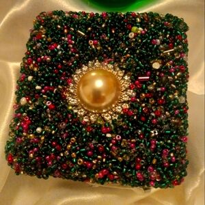 Mimi jewerly box with 925 silver rings